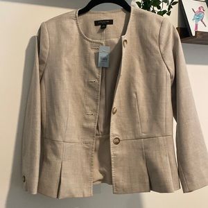 Brand New Ann Taylor Petite Neutral Blazer